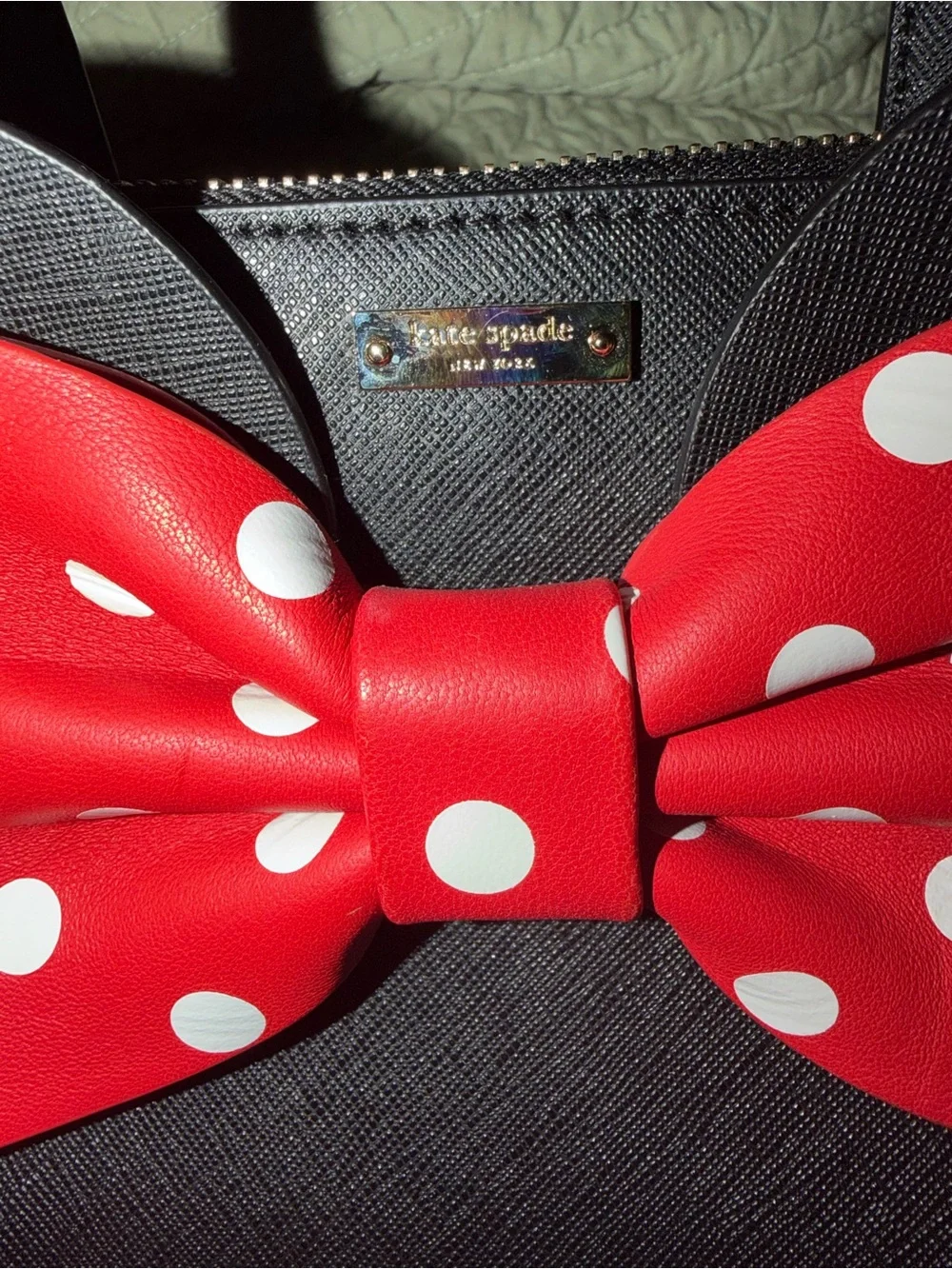 Disney x Kate Spade New York Minnie Mouse Mini Maise Crossbody Bag